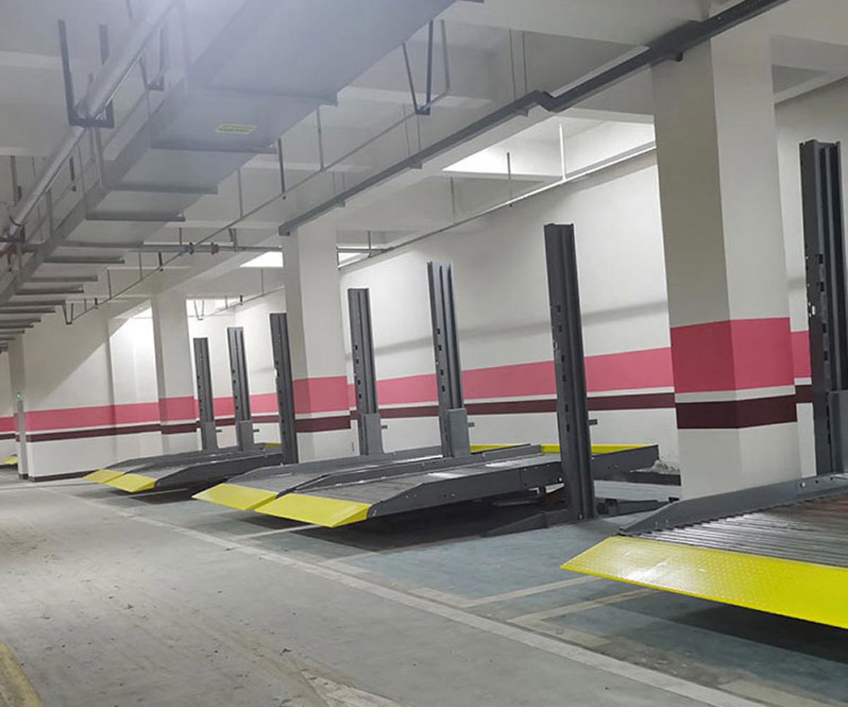 榆林2柱停車立體車庫收購