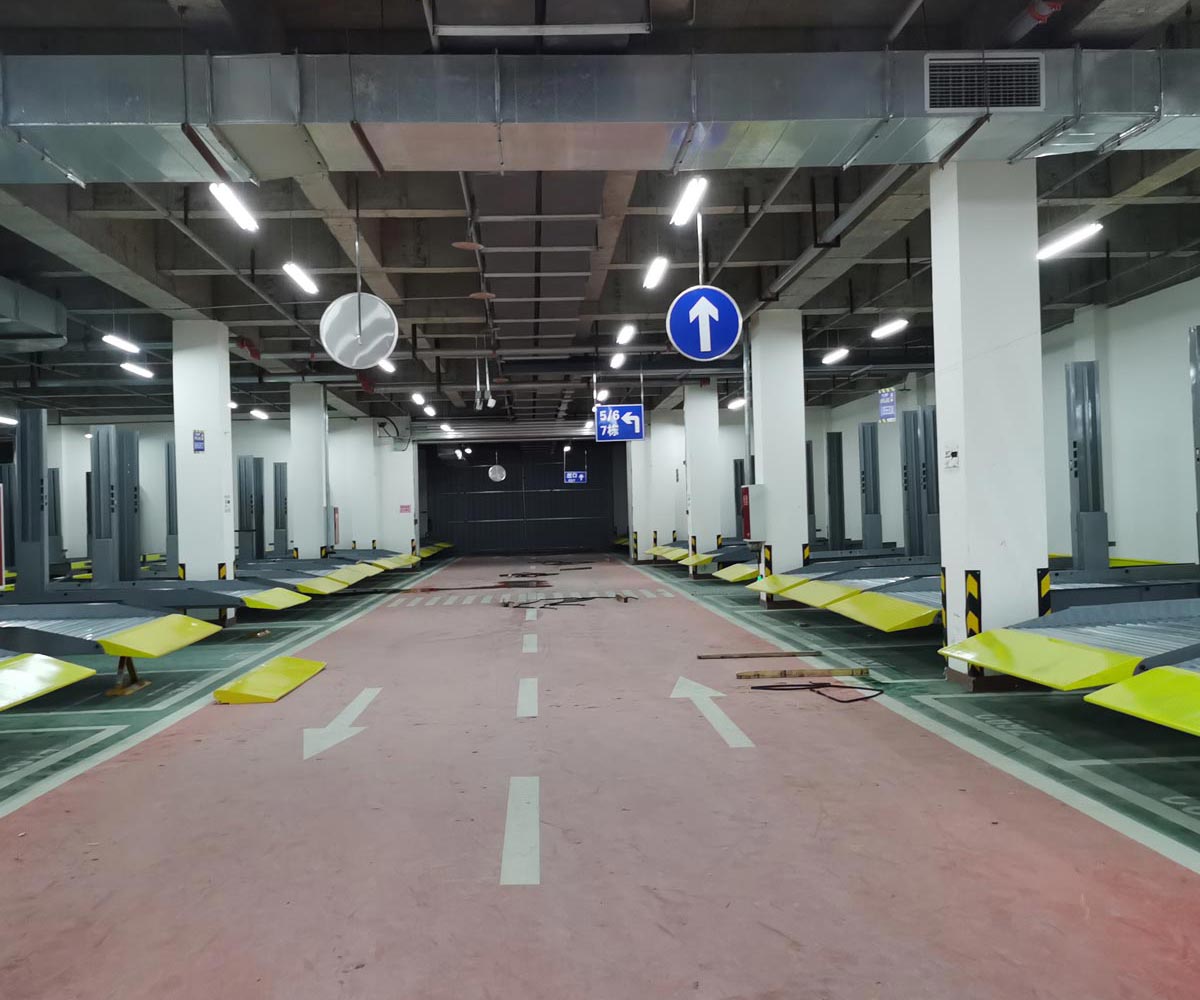 廣河2層簡(jiǎn)易升降類機(jī)械停車位回收