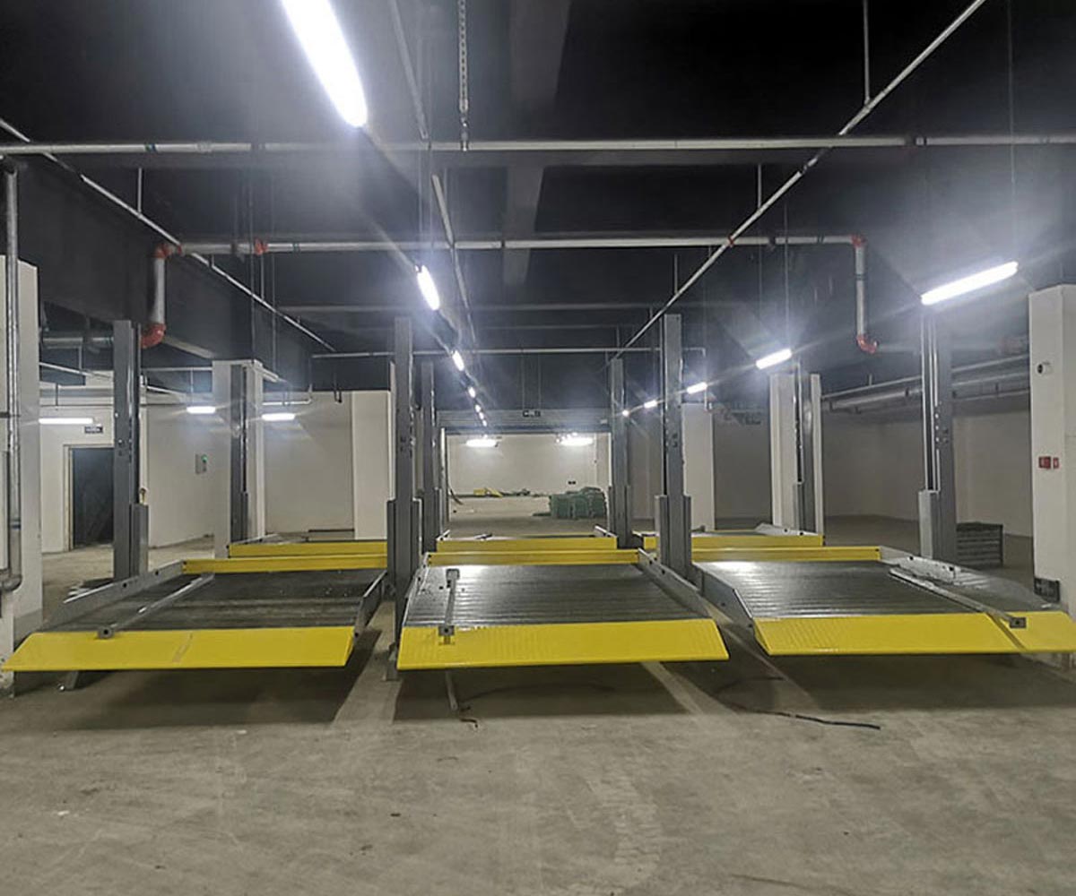 禮縣俯仰式機械立體停車設備拆除