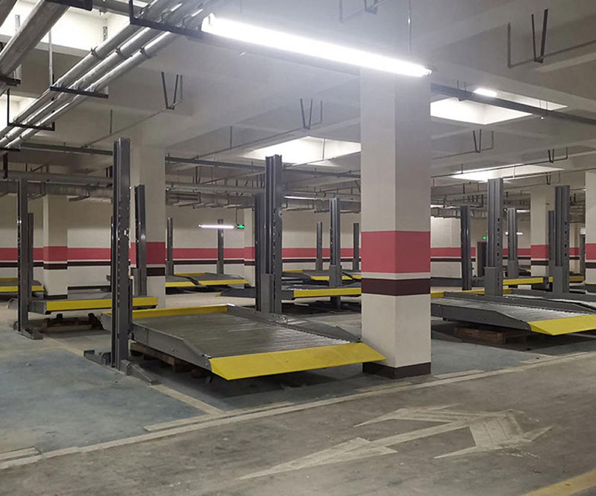 皋蘭二層升降橫移式停車庫廠家
