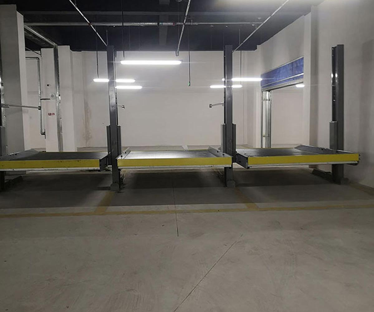 皋蘭俯仰式機械式立體停車設備短租