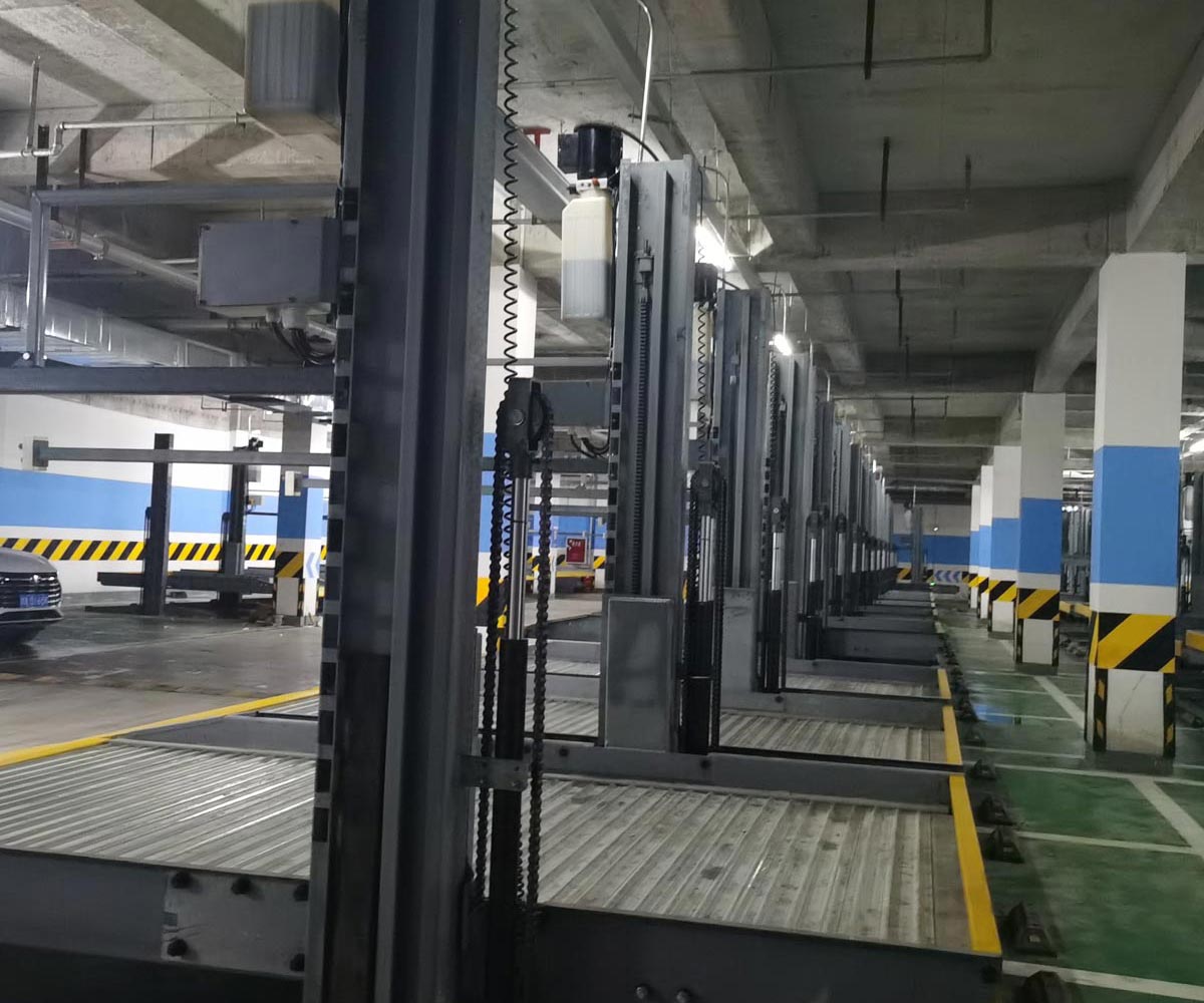 雁塔二層升降橫移式立體車位租用