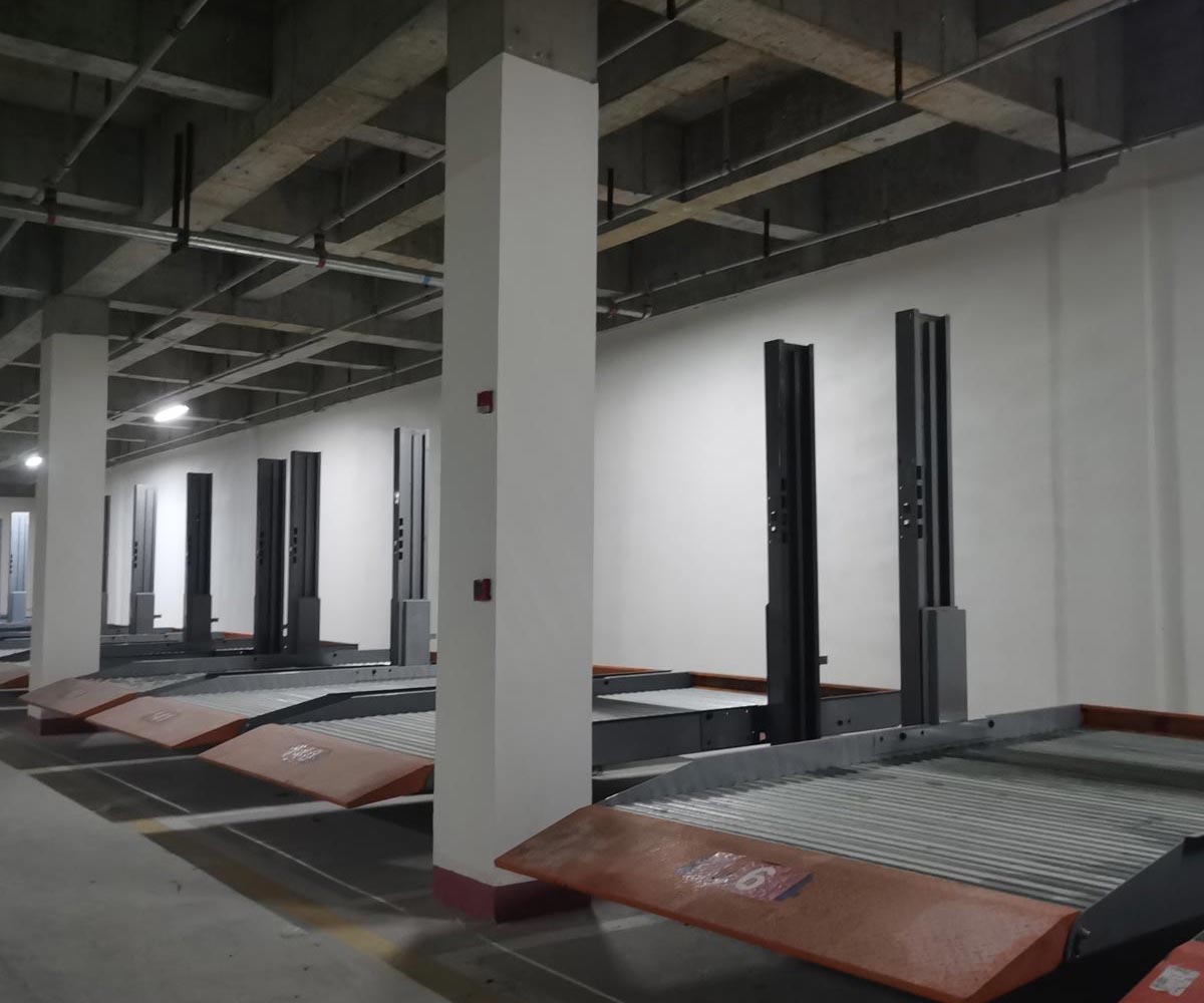 渭城PSH升降橫移式機(jī)械式立體車庫過規(guī)劃