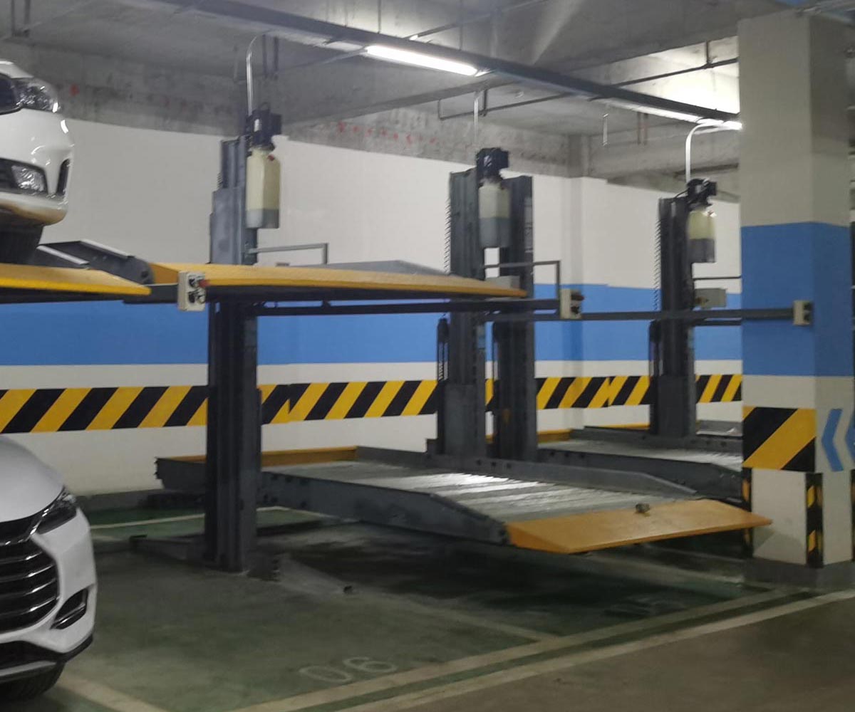 漳縣四柱式立體停車設備回購