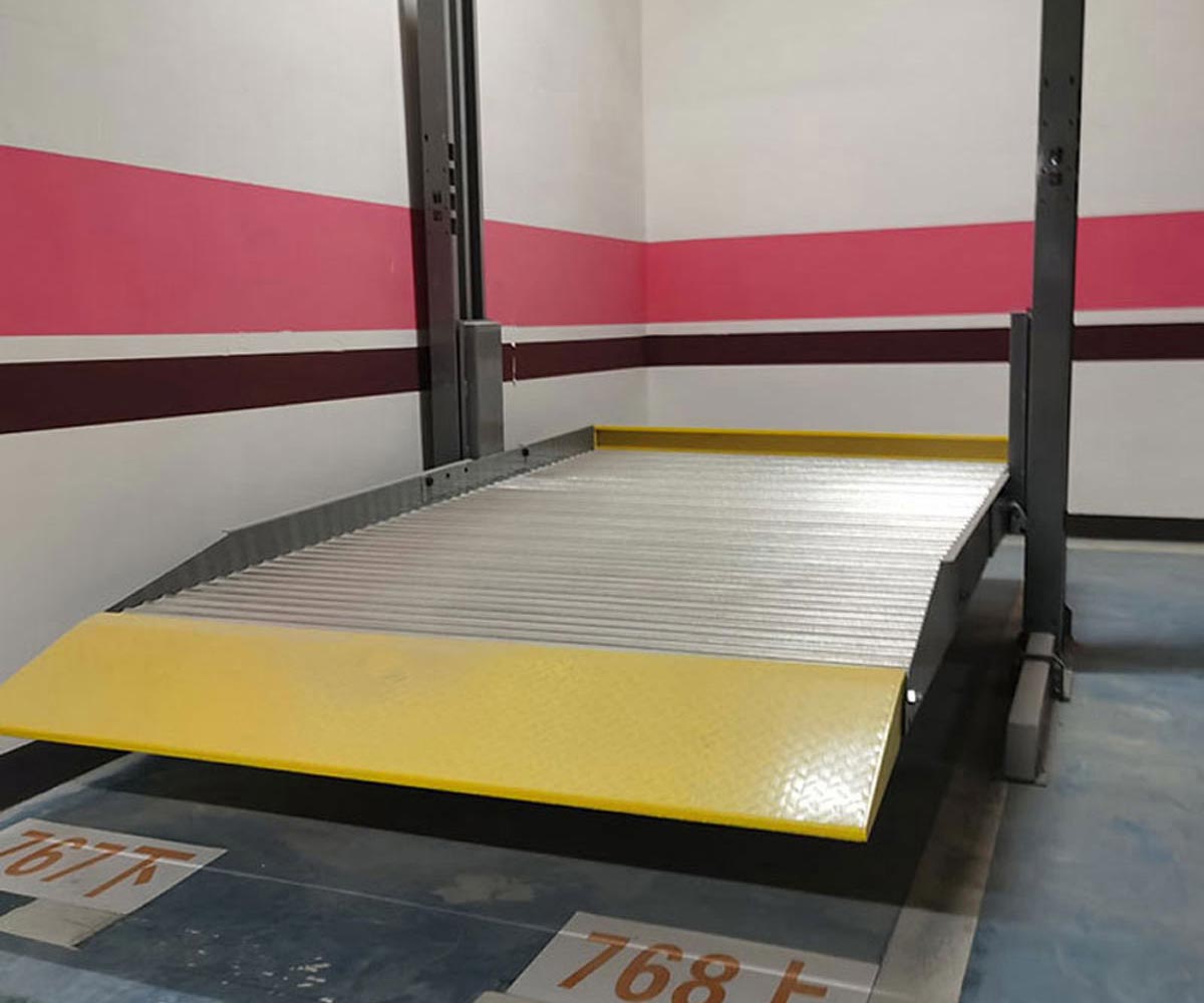 長安上下升降立體停車位回收