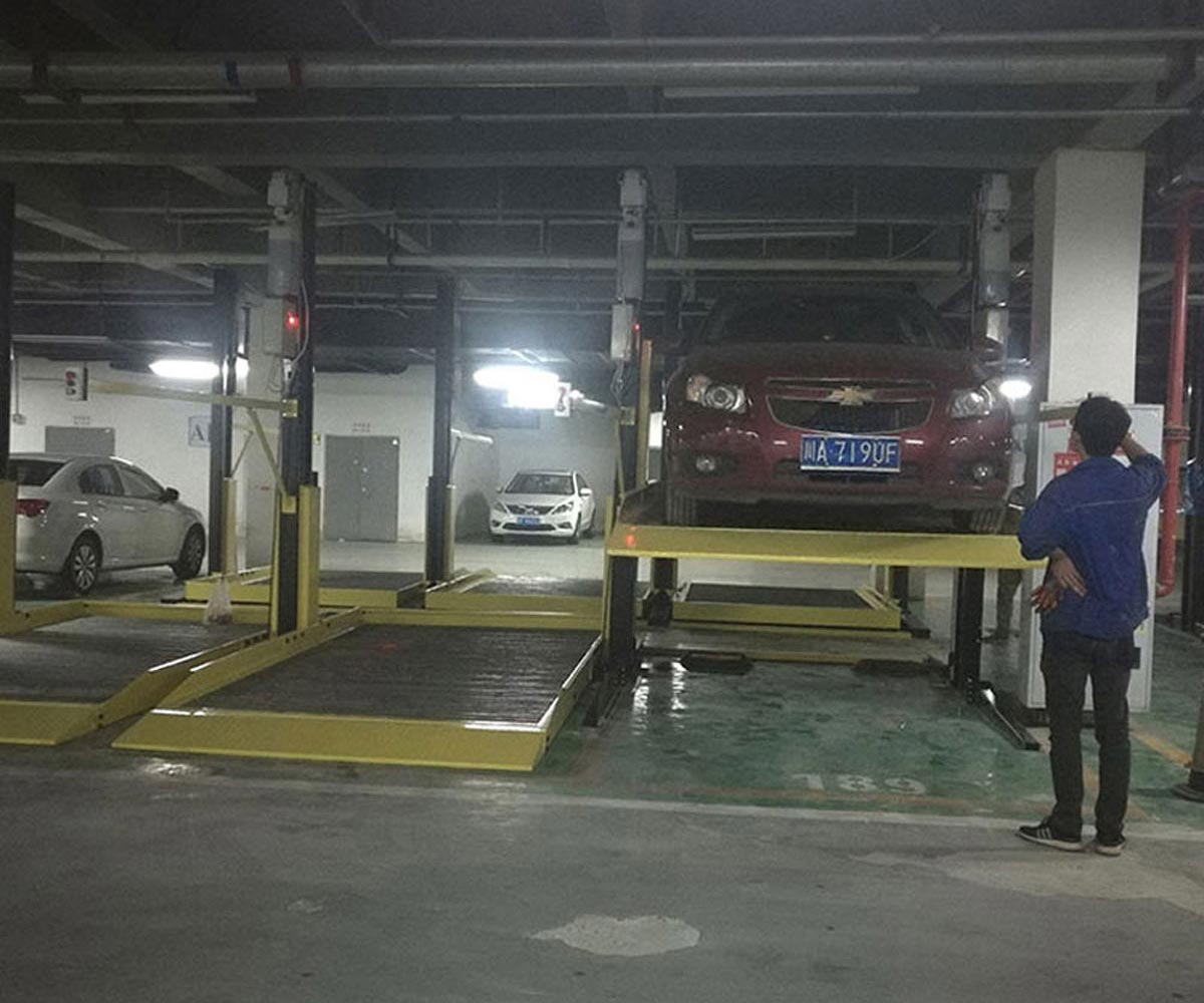 阿克塞PSH三層升降橫移類停車設備（負一正二地坑式）技術參數