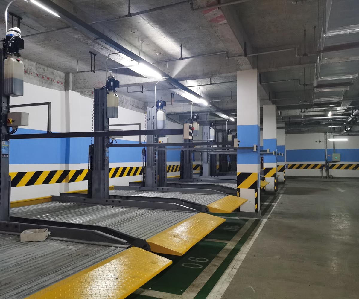 七里河兩柱簡易升降類機械停車