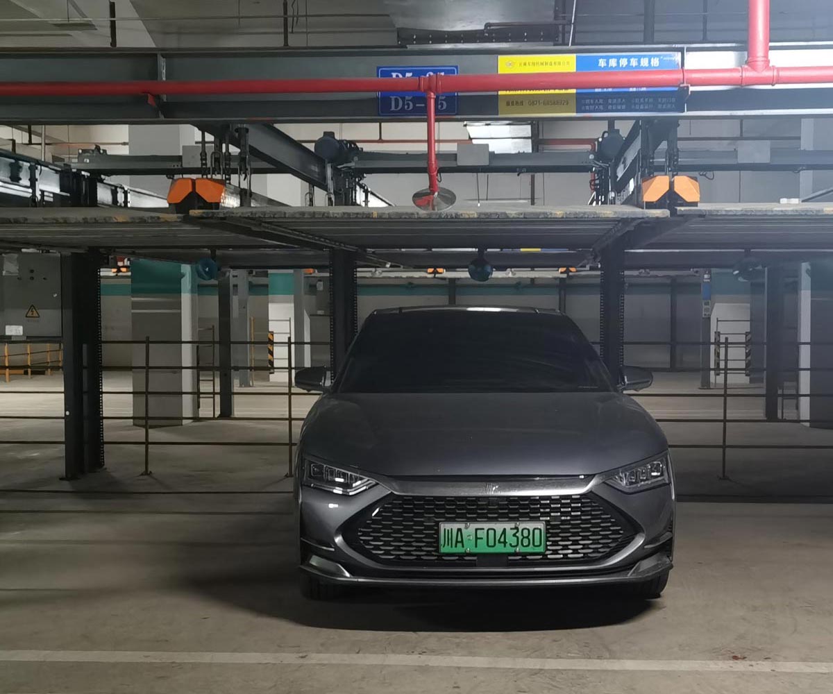 周至雙柱簡易升降類機械式立體停車設(shè)備