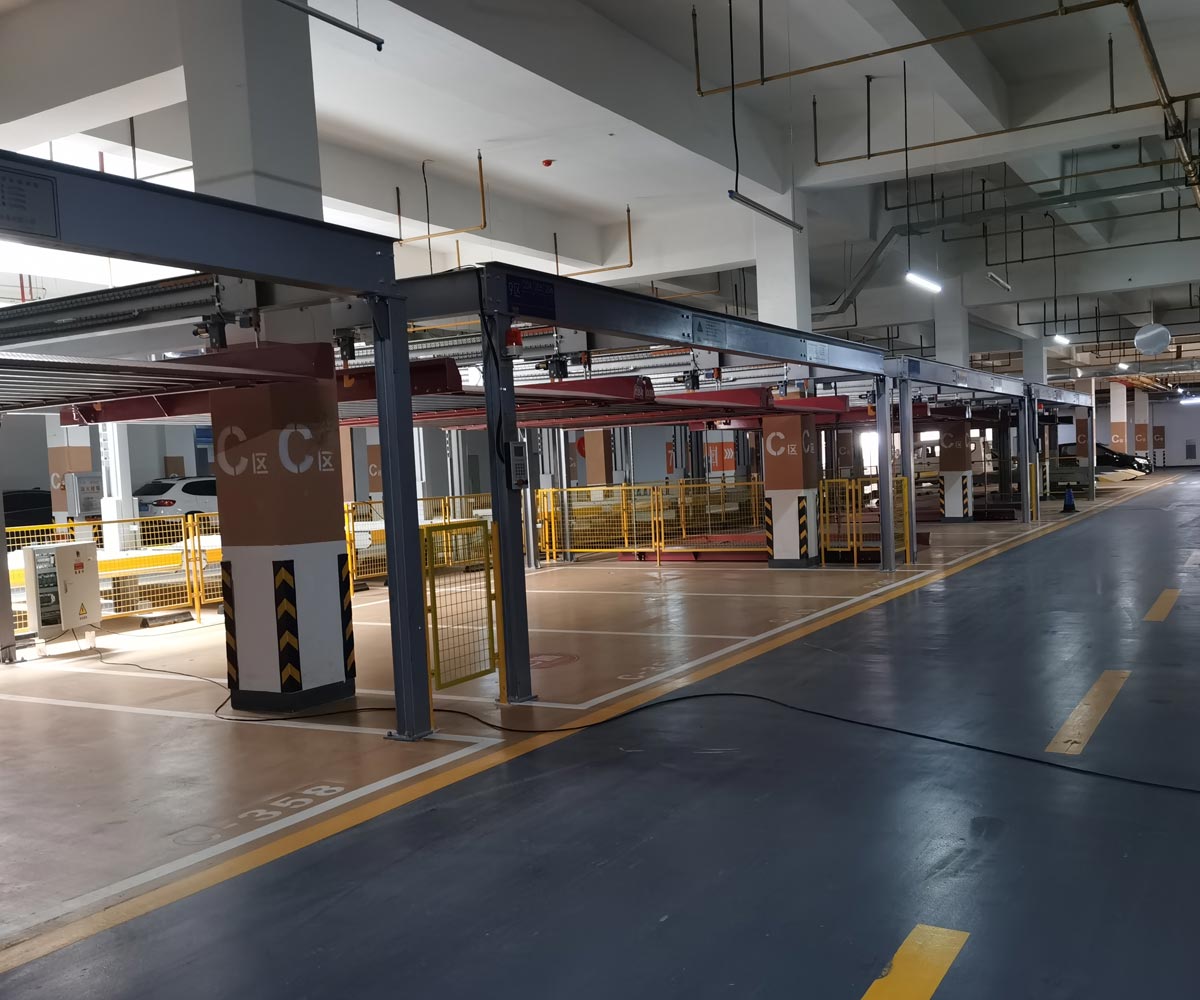 周至雙層簡易升降機械立體車庫
